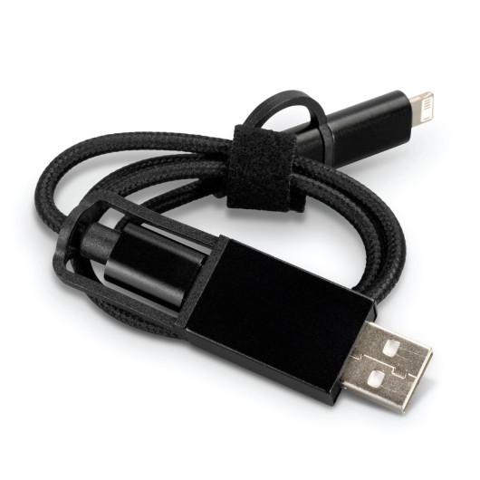 Braided Charging Cables Black